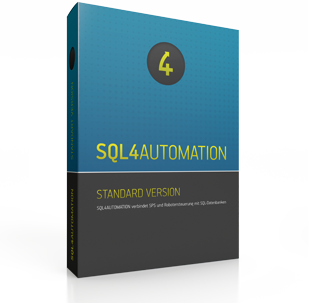 Standard Version - SQL4automation Connector - Inasoft Systems GmbH - Inasoft - Siemens S7 - Beckhoff TwinCAT - Rockwell Allen Bradley - B&R - Sigmatek - ABB - Allen Bradley - S7 - BAHMÜLLER - 	 Insys - Continental - Backspezialitäten GmbH & Co. KG - COREPOWER OCEAN - WIPA - PARO AG - Roboter - SPS - Steuerungstechnik - SQL4automation - Software - Beratung - Automation - Datenbank - SQL - CoDeSys - Stäubli - Keba - Kuka - Beckhoff -  Simulation - Visual Components - Robot - Control Technology - Consultation - Database - Roboter - Robotik - Applikationen - Software - Schweiz - Deutschland - Österreich -  Offline Programming - Switzerland - Germany - France - Italy - USA - UK - Lyssach - SPS - SPS Codesys - Robot Visual Systems - Wago SPS - Kuka Programmierung - Kuka Programming