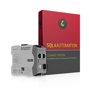 Ultimate Version Hardware - SQL4automation Connector - Inasoft Systems GmbH - Inasoft - Siemens S7 - Beckhoff TwinCAT - Rockwell Allen Bradley - B&R - Sigmatek - ABB - Allen Bradley - S7 - BAHMÜLLER - 	 Insys - Continental - Backspezialitäten GmbH & Co. KG - COREPOWER OCEAN - WIPA - PARO AG - Roboter - SPS - Steuerungstechnik - SQL4automation - Software - Beratung - Automation - Datenbank - SQL - CoDeSys - Stäubli - Keba - Kuka - Beckhoff -  Simulation - Visual Components - Robot - Control Technology - Consultation - Database - Roboter - Robotik - Applikationen - Software - Schweiz - Deutschland - Österreich -  Offline Programming - Switzerland - Germany - France - Italy - USA - UK - Lyssach - SPS - SPS Codesys - Robot Visual Systems - Wago SPS - Kuka Programmierung - Kuka Programming